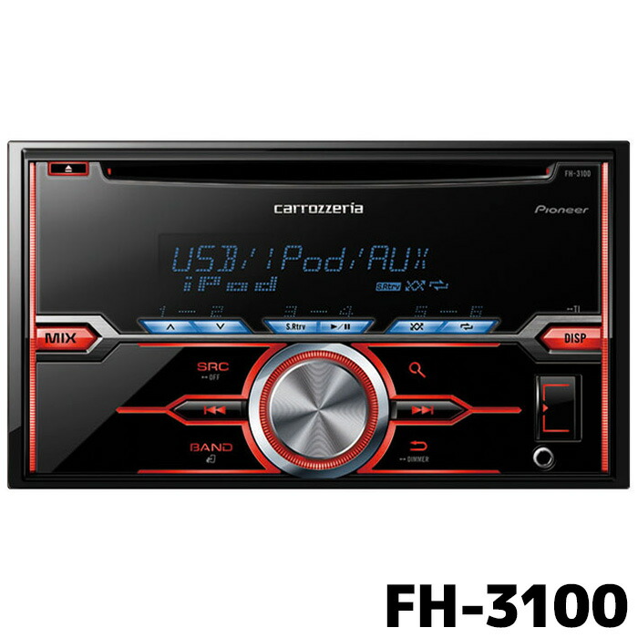 【中古】パイオニア カーオーディオ 2D CD/USB/Bluetooth カロッツェリア パイオニア カーオーディオ 2DIN CD/USB