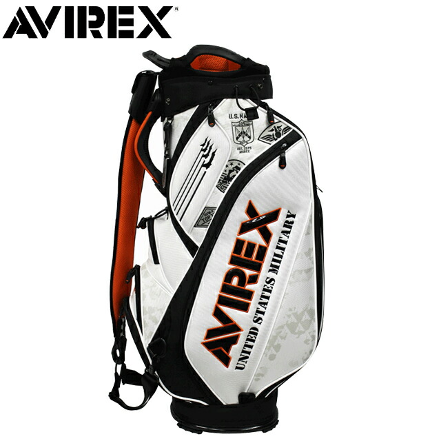 楽天市場】AVIREX GOLF アヴィレックスゴルフ 9.0型 キャディバッグ