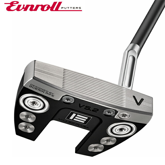 【送料無料】【日本正規品】【2025年モデル】EVNROLL イーブンロール V5.2 Duo Six-Point Weighting Mallet ショート スラント