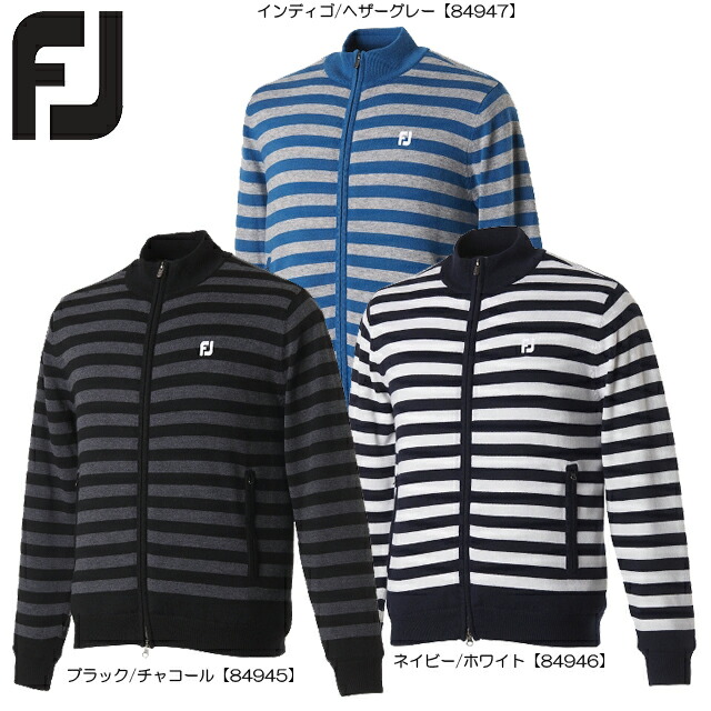 FOOTJOY フットジョイ フルジップセーター FJ-F17-O59 最大40%OFFクーポン