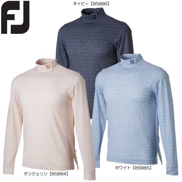 楽天市場】【送料無料 メール便】FOOTJOY フットジョイ LS グラニットプリントモックシャツ FJ-F18-S13：ギアムーブ