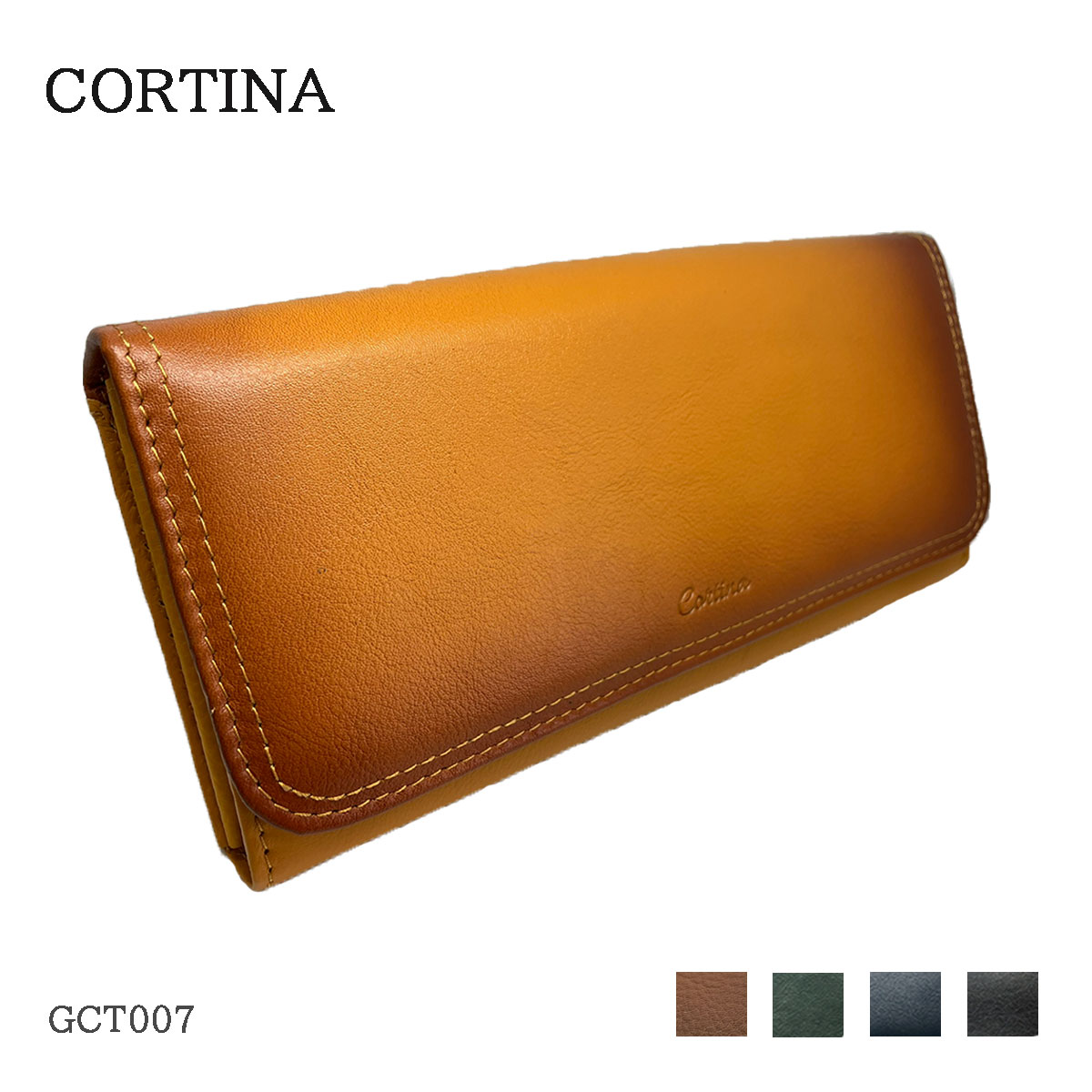 【楽天市場】【SALE 50%OFF】 CORTINA GCT001 長財布 ロングウォレット ユニセックス ギフト 本革 イタリアンレザー  バイカラー ツートーン レザー 送料無料 : ギアーズジャム 楽天市場店