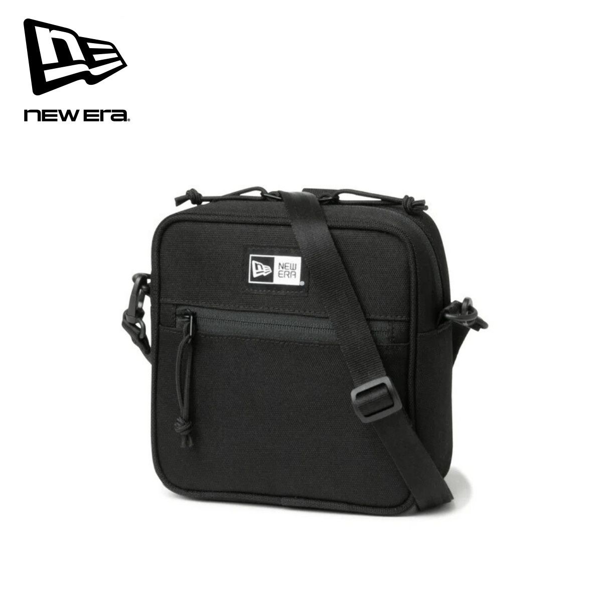 NEWERA ニューエラ 13552459 Square Soulder Pouch BLK スクエア ショルダーポーチ 1.5L ボックスロゴ ブラック ユニセックス 送料無料