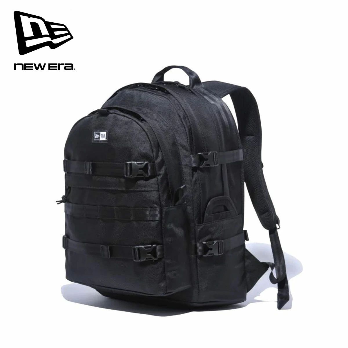 NEW ERA ニュー内鰓 Carrier Pack  履歴容器に並べる 14521349 35L デイパック 背嚢 デイリー 3層 大静電容量 背嚢 通学 通い メンズ レディース 貨物輸送無料