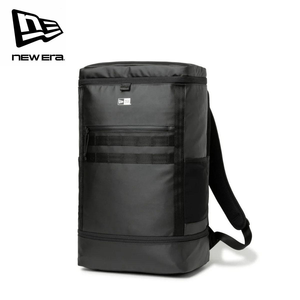 NEW ERA ニューエラ Box Pack Large ボックスパック ラージ 14521367 46L TPU Box Logo ボックスロゴ ロゴプリント ブラック デイパック リュックデイリー リュック 通学 通勤 ユニセックス 送料無料