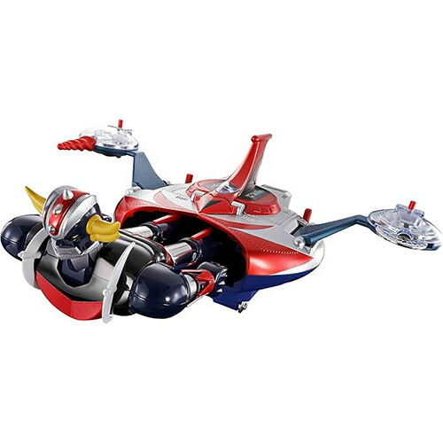 【予約商品 9月発売予定 】 TAMASHII NATIONS 超合金 UFOロボ グレンダイザー DELUXE グレンダイザー ＆ UFOスペイザー 約135&約120mm ダイキャスト&ABS&PE製 塗装済み可動フィギュア画像