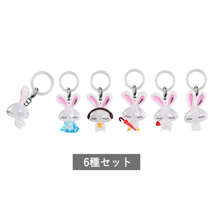 【全6種x2】シュガーバニーズ めじるしアクセサリー 【コンプリート】 シュガーバニーズ めじるしアクセサリー｜ガシャポン