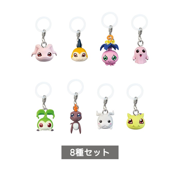 楽天市場】デジモンアドベンチャー めじるしアクセサリー 全8種セット