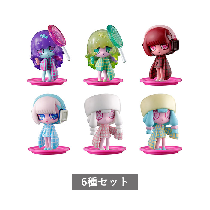 楽天市場】VIRUSWEETS figure collection 全6種セット ウイルスイーツ