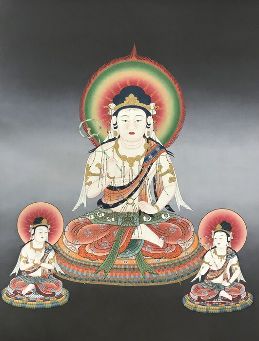 楽天市場】十二天座像 日天 肉筆仏画 送料無料 : 芸趣山房 楽天市場店