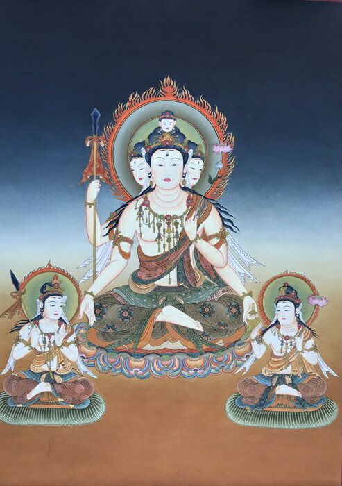 梵天ページ 楽天市場】十二天座像 梵天 肉筆仏画 送料無料 : 芸趣山房 楽天市場店