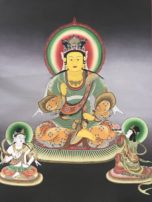 楽天市場】十二天座像 帝釈天 肉筆仏画 送料無料 : 芸趣山房 楽天市場店