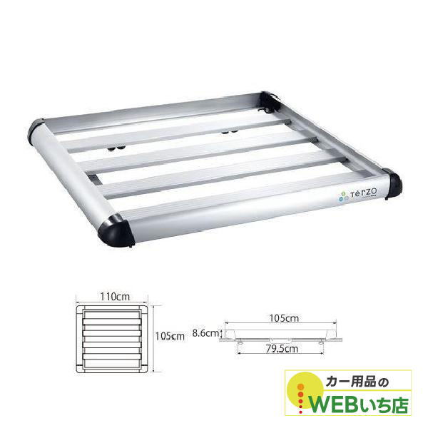 PIAA　TERZO　EA303　　ルーフラック レギュラー 110X105cm EA303【他商品との同梱発送不可】｜激安カー用品　Webいち店 16,065円