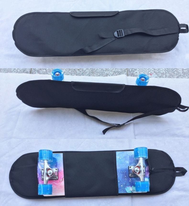 送料無料 スケボーバッグ ストラップ付 スケボーケース スケートボード 