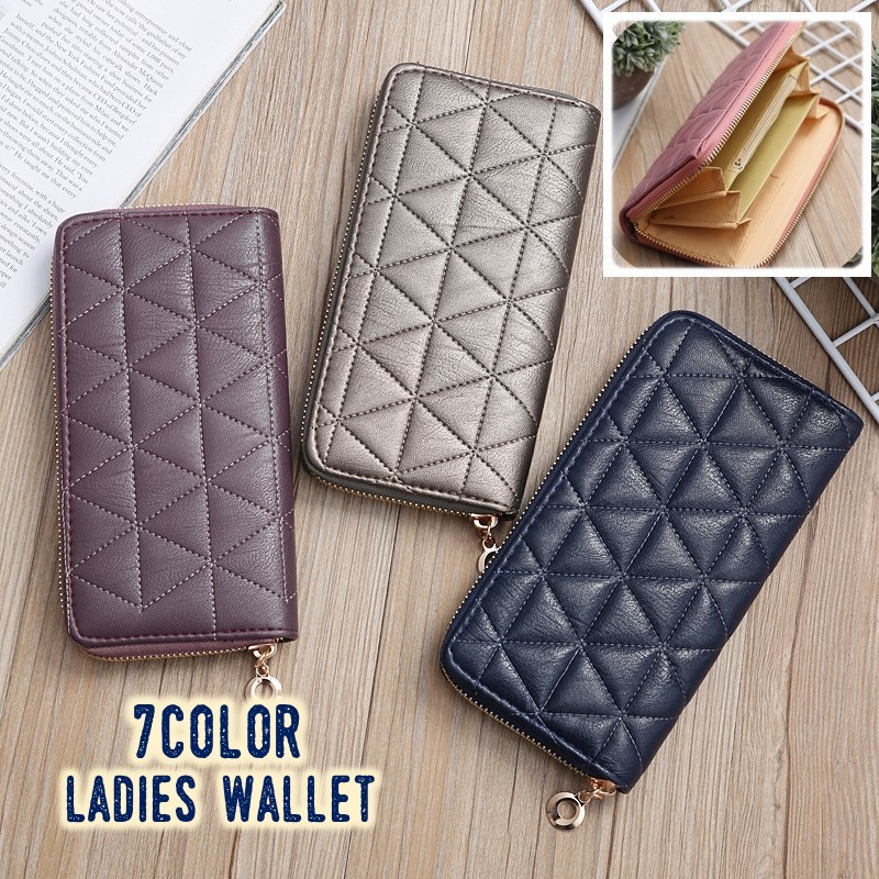 楽天市場】長財布 財布 キルティングステッチ キルティング ステッチ