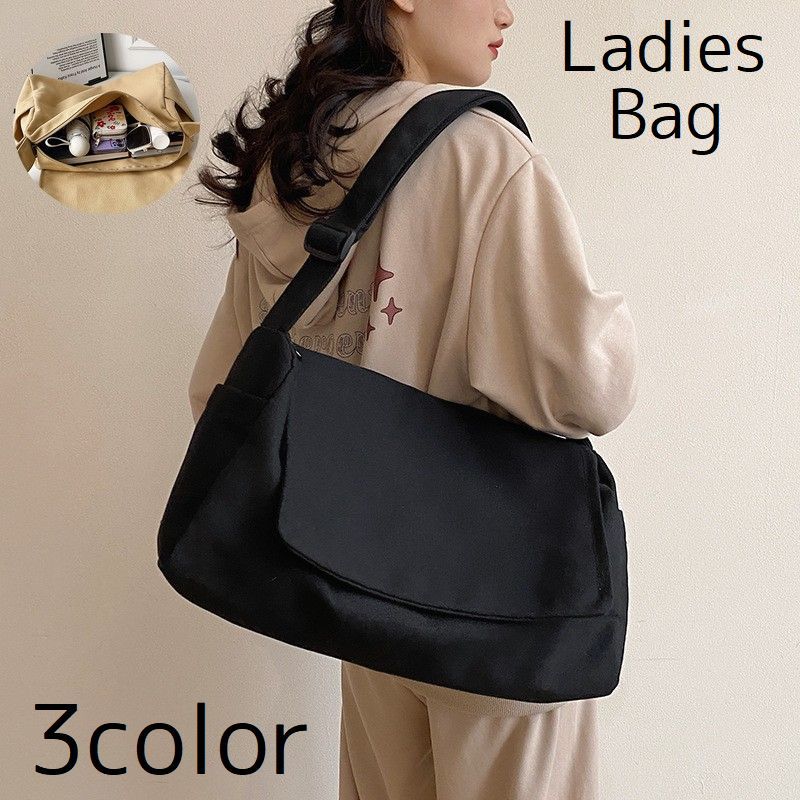 楽天市場】送料無料 ショルダーバッグ レディース 女性 キャンバス