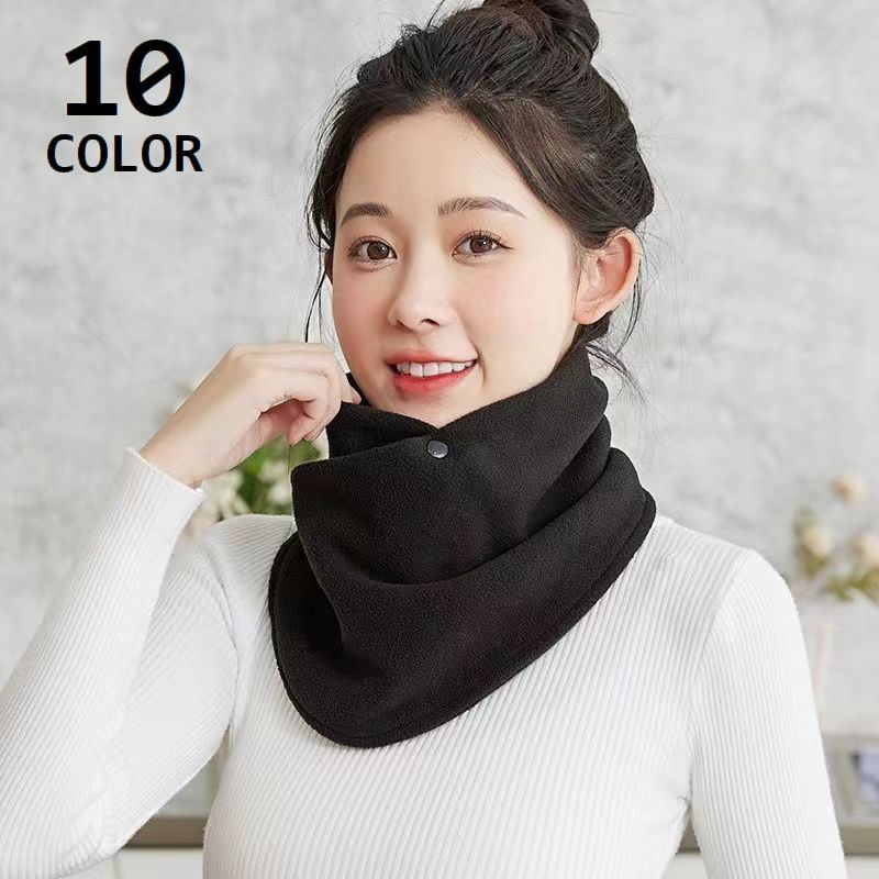 楽天市場】【ハンドメイド】フリース＋ボア ネックウォーマーマフラー