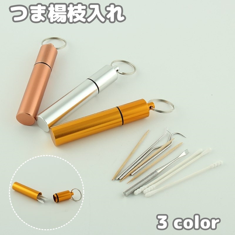 【楽天市場】送料無料 爪楊枝入れ 爪楊枝ケース 携帯用 つまようじ入れ 持ち運び 収納 携帯ケース 防水 アウトドア スリム コンパクト 軽量 ...