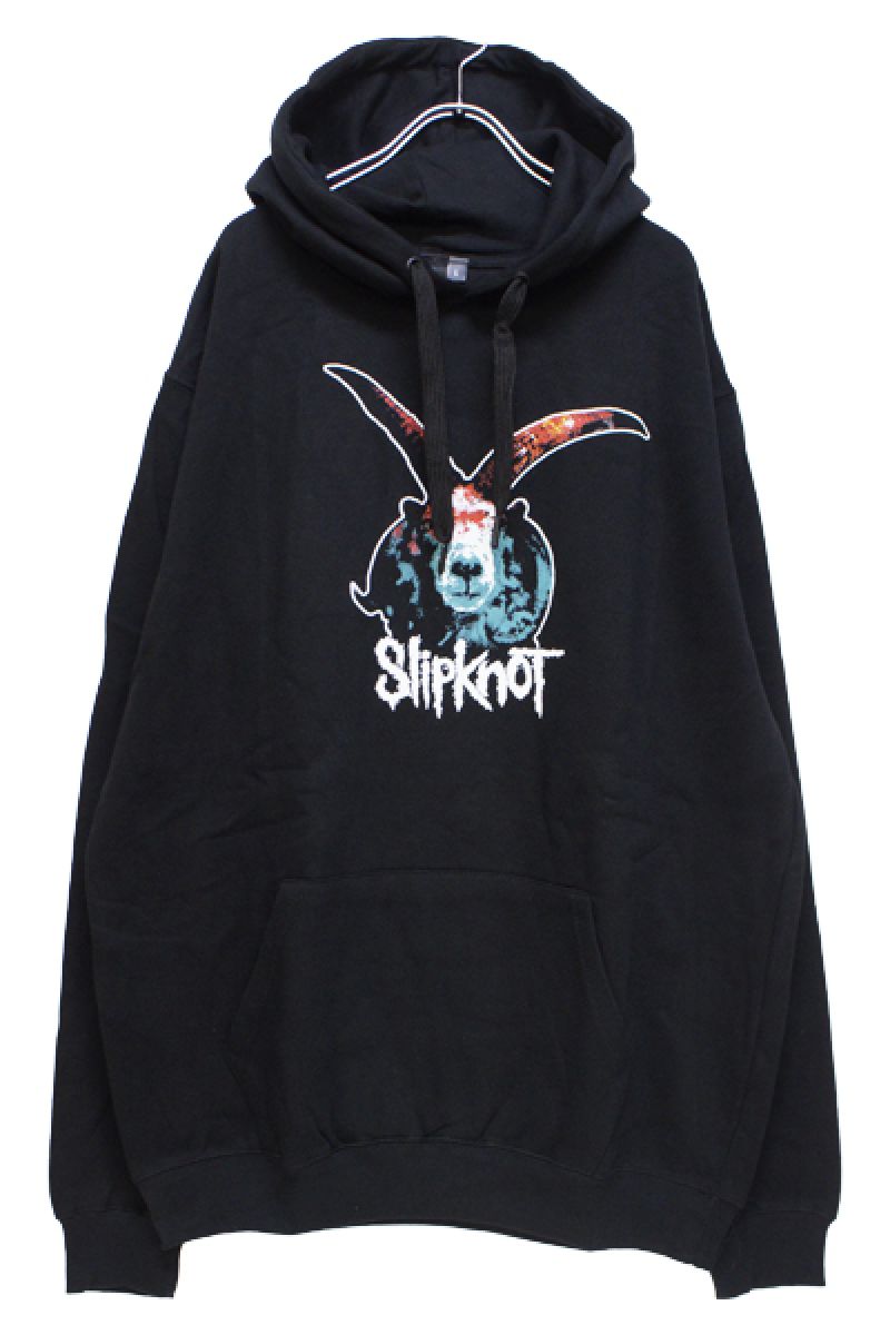 SLIPKNOT UNISEX PULLOVER HOODIE: GRAPHIC GOAT (BACK PRINT) の商品写真