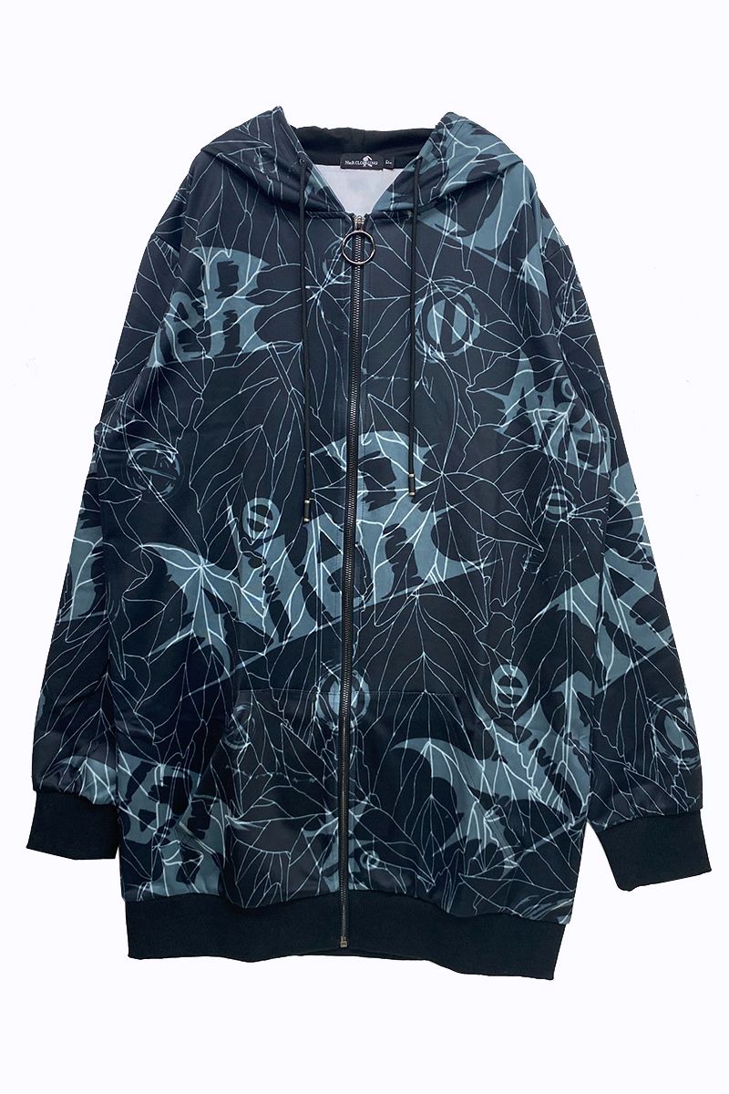 NieR 総柄ZIP OUTER【INITIAL】上下セット 総柄UNISEX ZIP OUTER【和柄九尾】 | NIER CLOTHING