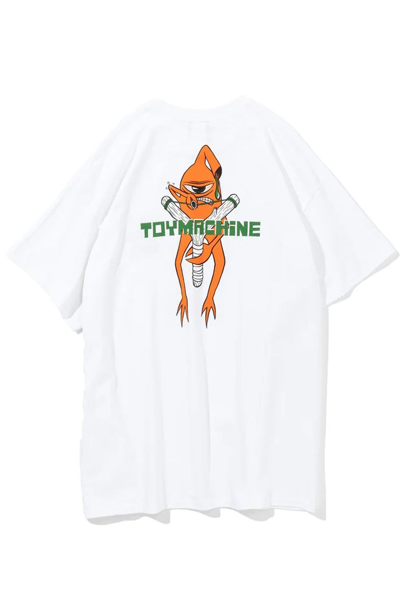 【楽天市場】TOY MACHINE (トイマシーン) SLING SHOT SS TEE WHITE：GEKIROCK CLOTHING