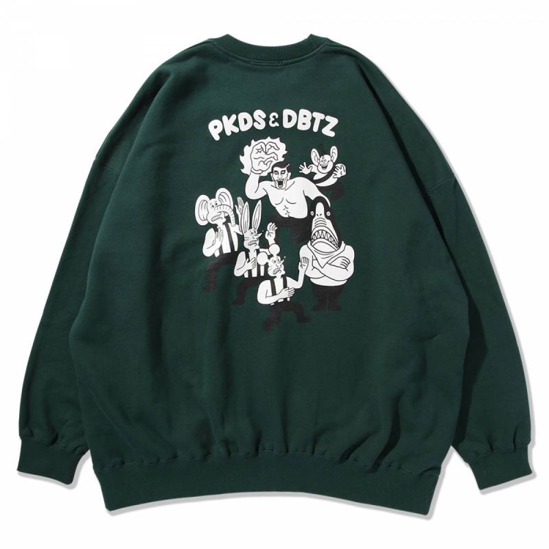 PUNKDRUNKERS ダークグリーン トレーナー PUNKDRUNKERS ダークグリーン トレーナー 楽天市場】PUNK