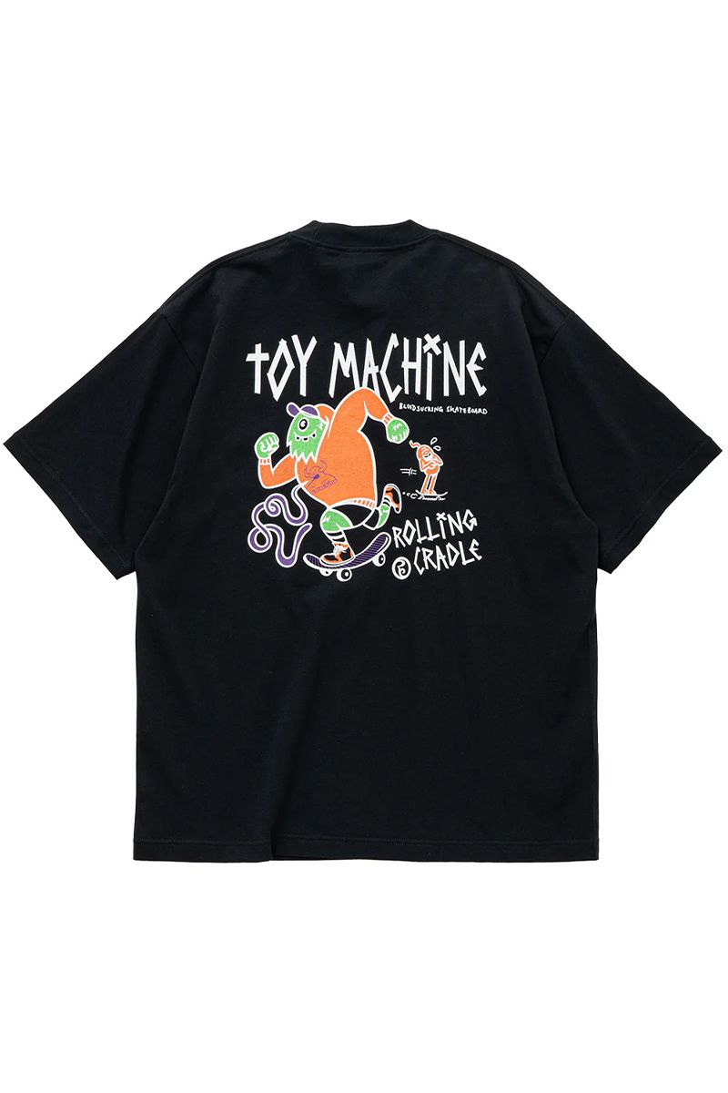 【楽天市場】TOY MACHINE×ROLLING CRADLE CYCLOPS & SECT SST BLACK：GEKIROCK CLOTHING