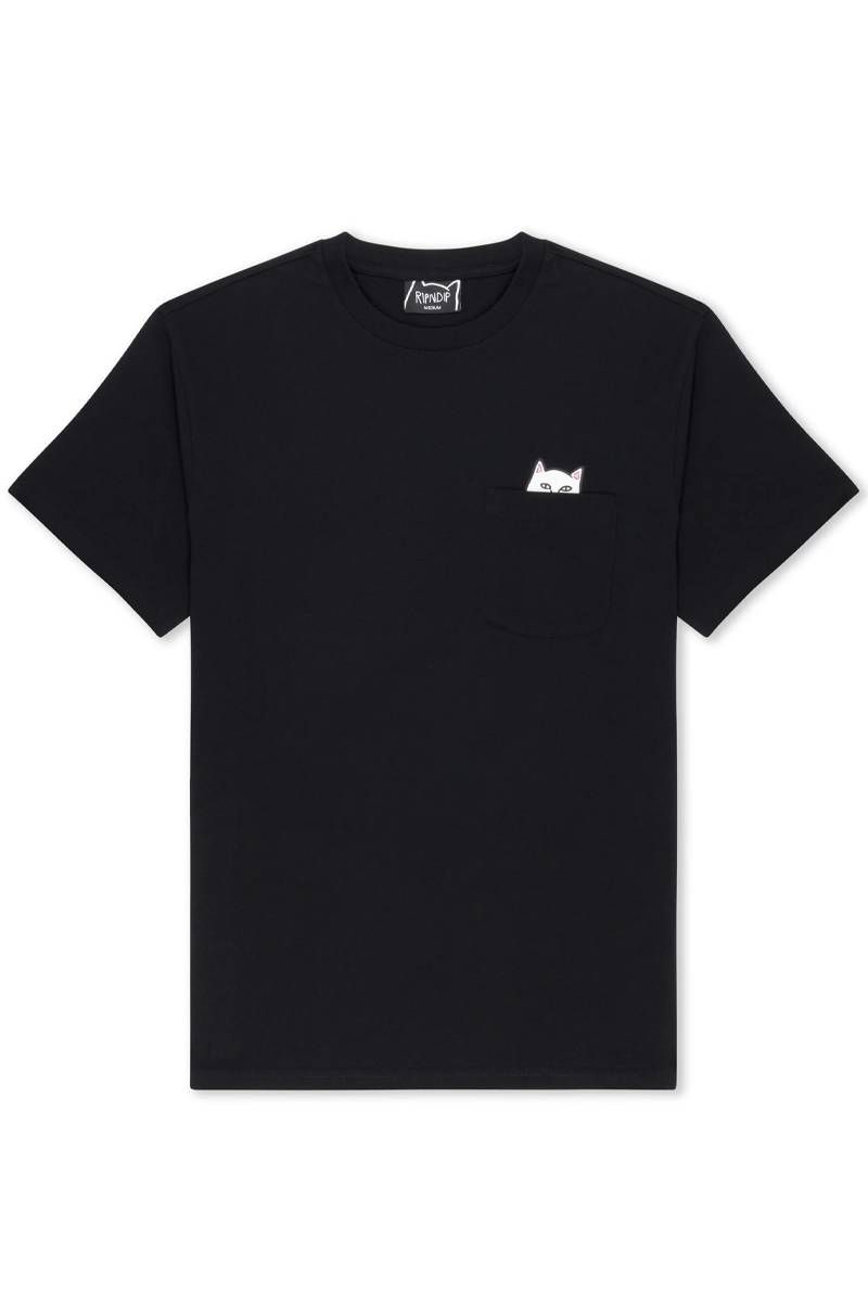 RIPNDIP (リップンディップ) LORD NERMAL POCKET TEE(BLACK)