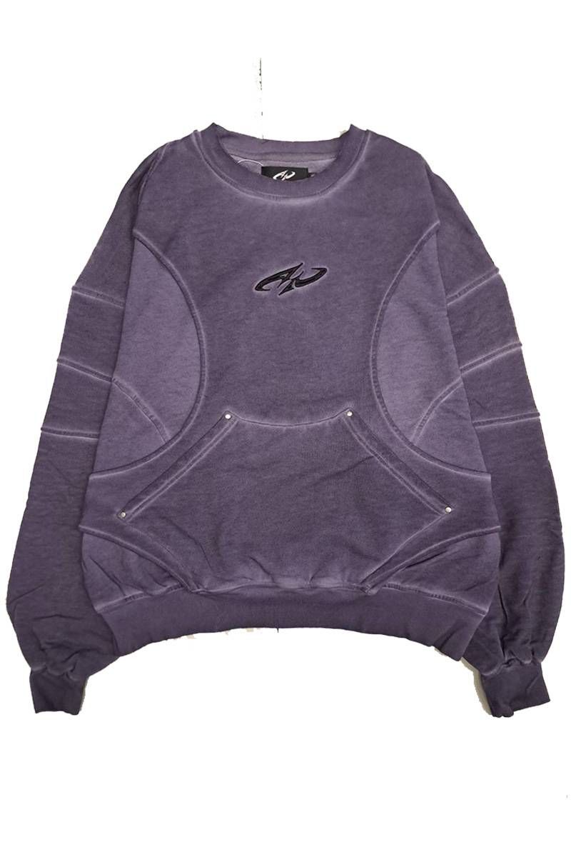 PSYCHO NATION (サイコネーション) ピグメントレイヤートレーナー - Purple｜GEKIROCK CLOTHING