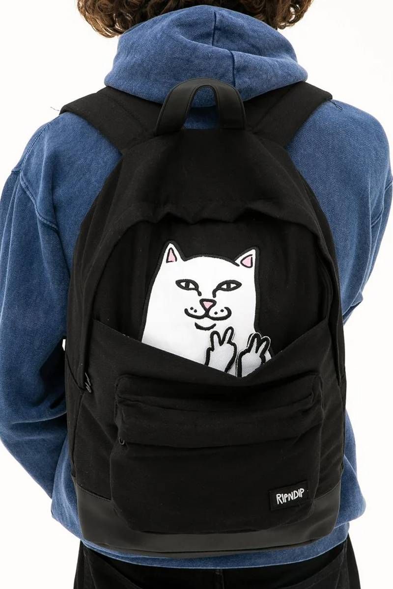 【美品】RIPNDIP リュック ネイビー コーデュロイ sk8 his-hero-is-black_7739