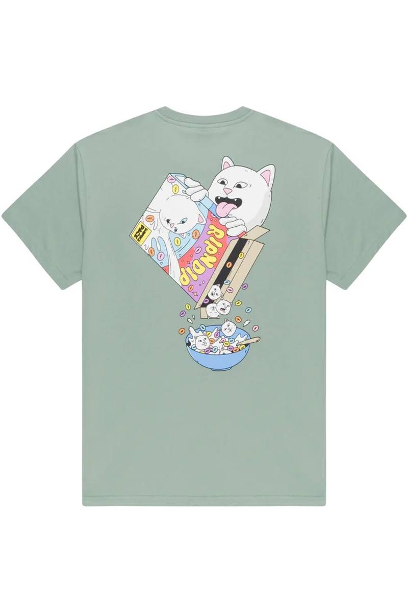 楽天市場】リップンディップ RIPNDIP CAVENERM TEE ( ブルー 青