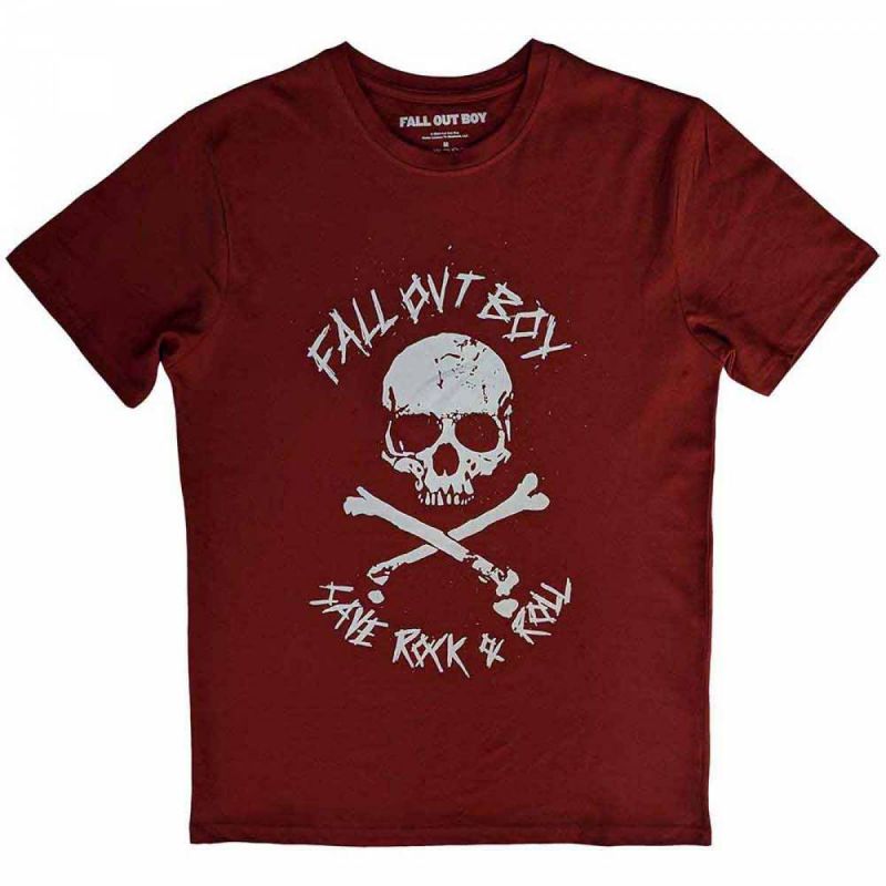 FALL OUT BOY フォールアウトボーイ バンドTシャツ ステッカー付 FALL OUT BOY フォールアウトボーイ バンドTシャツ ステッカー付