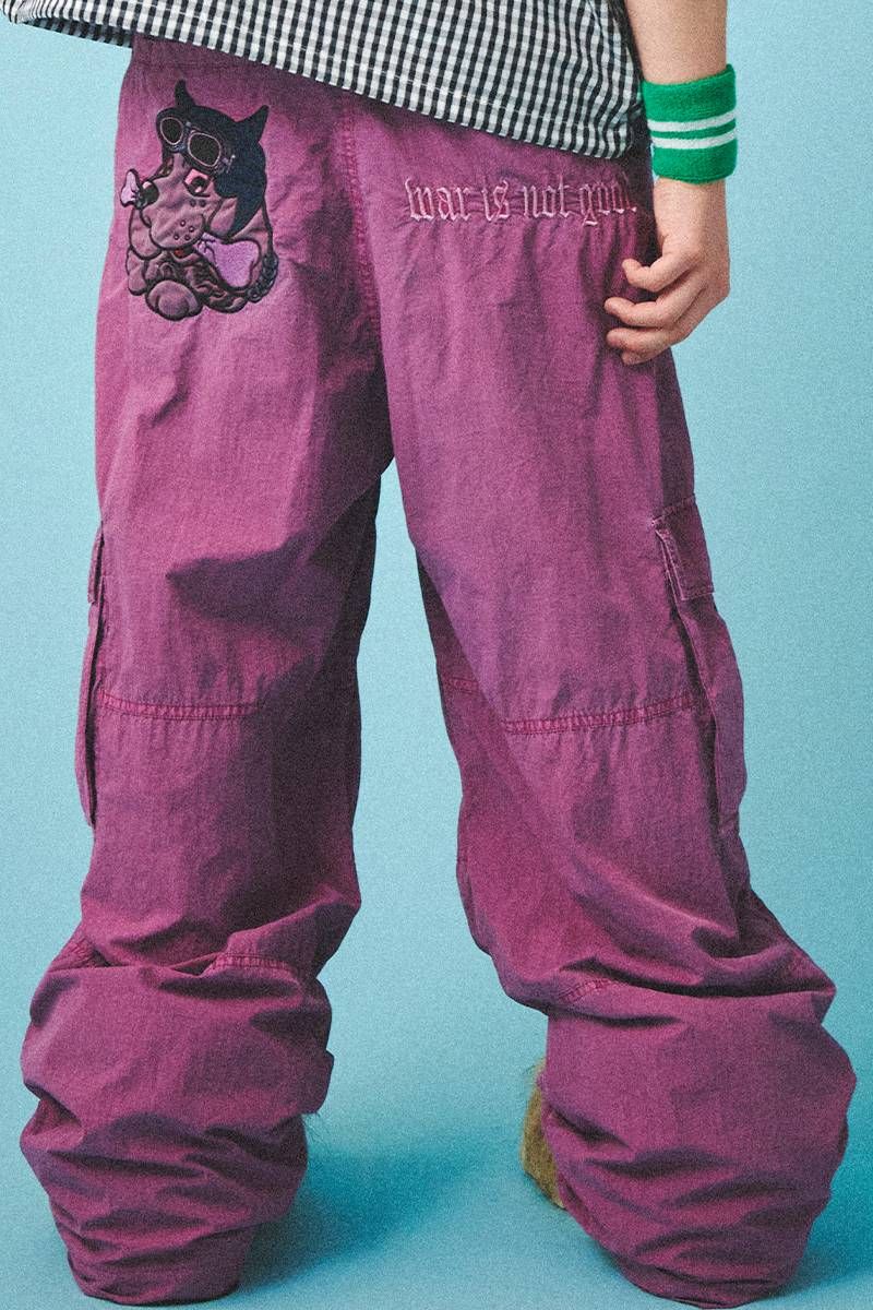 GALFY (ガルフィー) 反戦パンツ - Pink｜GEKIROCK CLOTHING 14,045円