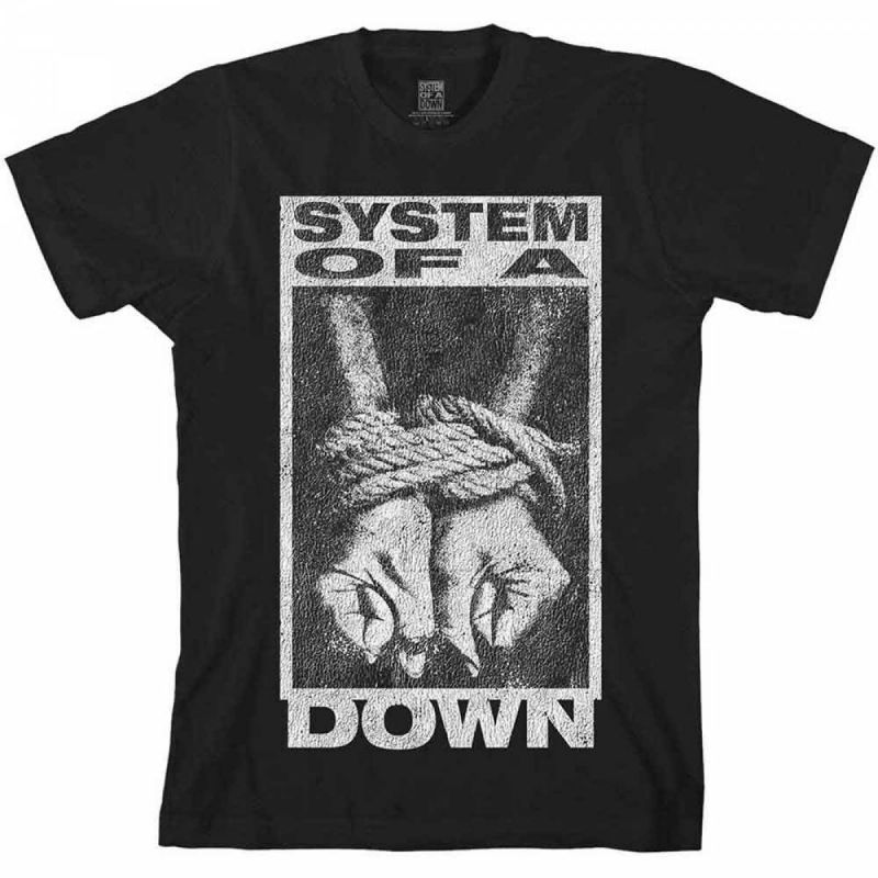 Nails Burn in Exodus メンズ ブラック バンド Tシャツ NAILS - Burn in Exodus - T-Shirt