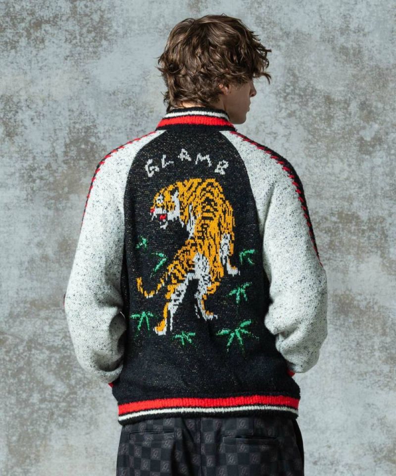 楽天市場】【中古】glamb「Jake Ska JKT」 刺繍デザイン