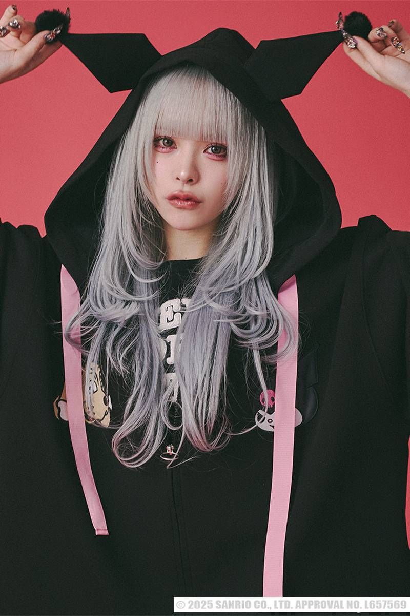 REFLEM REFLEM × クロミ　ファーパーカー 尻尾部分欠品 REFLEM - レフレム クロミ ファーパーカーの通販 by りちひな