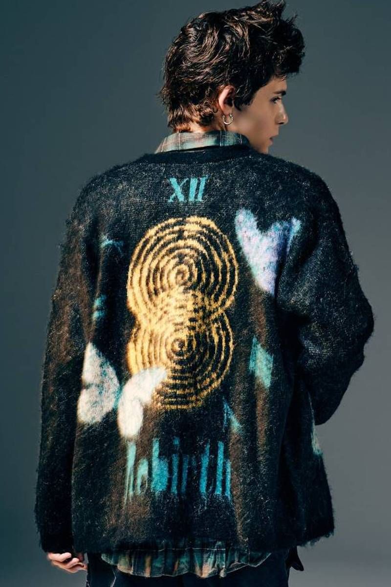 glamb(グラム)Rebirth Cardigan / リバースカーディガン - Black|GEKIROCK CLOTHING