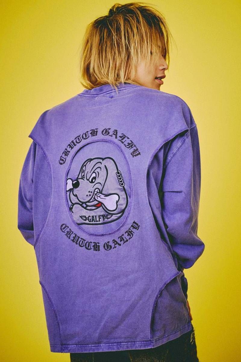 楽天市場】ガルフィー GALFY 穴の向こうにわんちゃんロンTee 153058