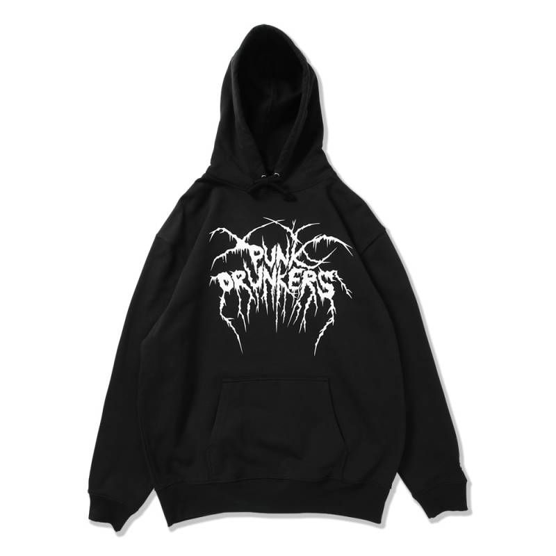 PUNK DRUNKERS (パンク・ドランカーズ) メタルアイツパーカ - BLACK 8,470円