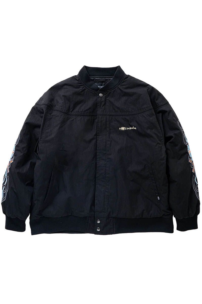 TOY MACHINE (トイマシーン) CROSS SECT DERBY JACKET - Black｜GEKIROCK CLOTHING