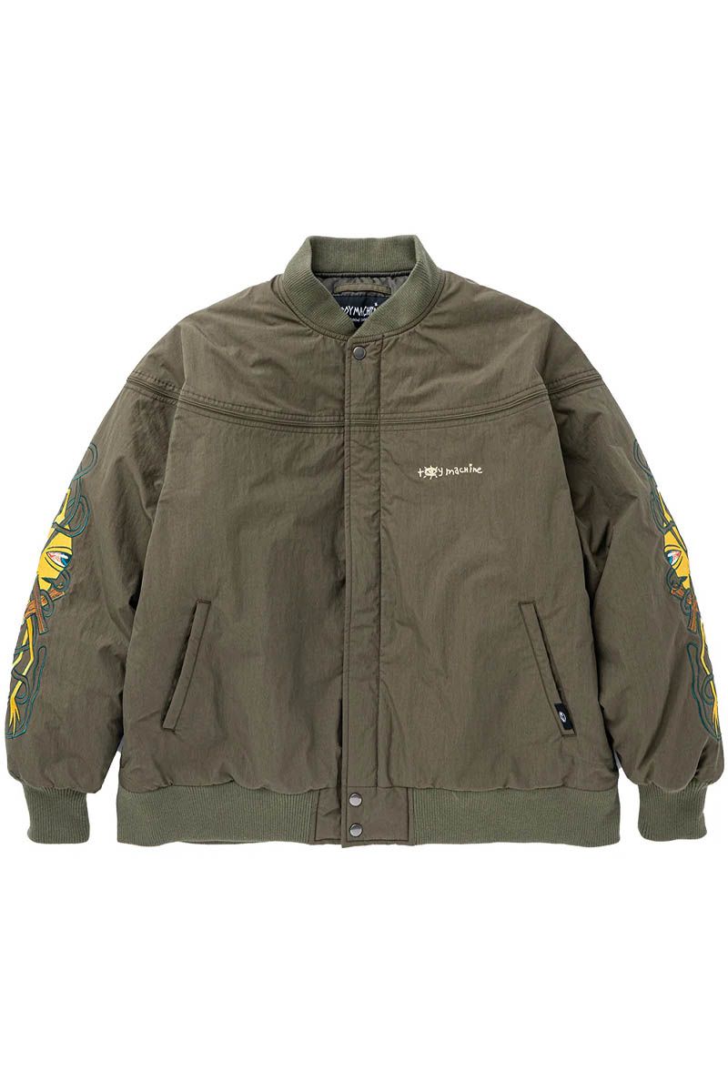 TOY MACHINE (トイマシーン) CROSS SECT DERBY JACKET - Olive|GEKIROCK CLOTHING