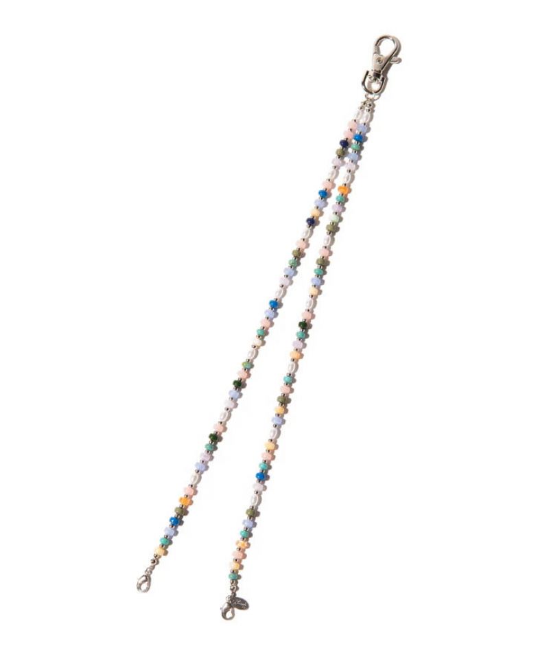glamb(グラム) Blow Beads Chain Strap / ブロウビーズチェーンストラップ - Multi