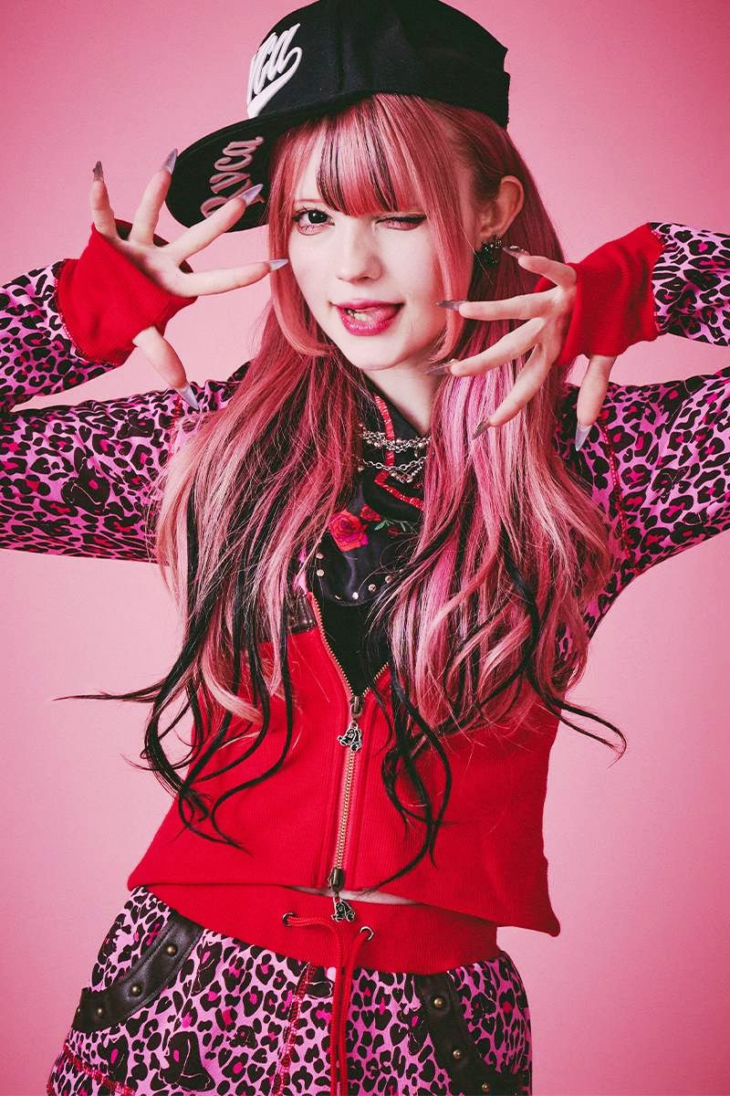 GALFY (ガルフィー) 柄姐フーディー - Pink|GEKIROCK CLOTHING