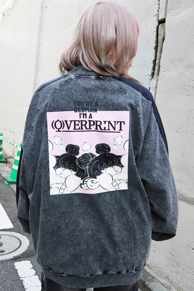 over print (オーバー・プリント) Above Jacket - Chacoal｜GEKIROCK CLOTHING