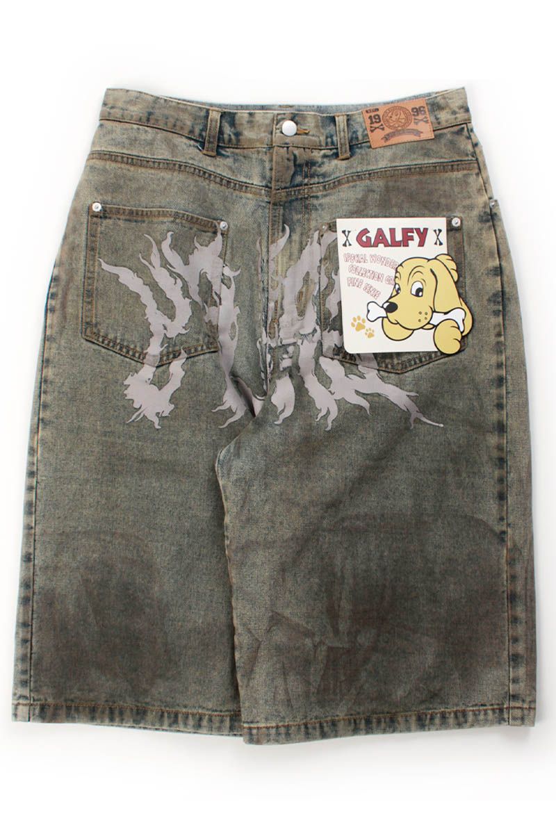 GALFY (ガルフィー) クソ餓鬼ドロンコジョーツ - VTG Wash Indigo｜GEKIROCK CLOTHING