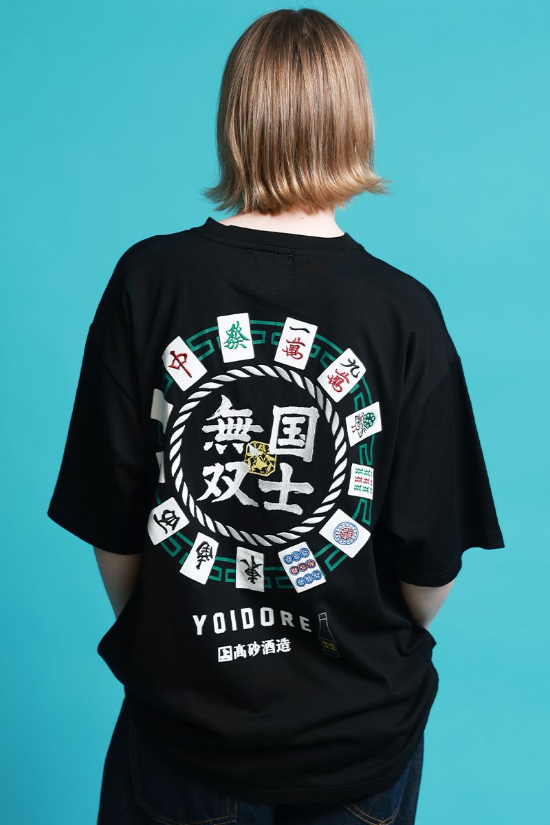 YOIDORE(ヨイドレ) 国士無双コラボTEE - Black