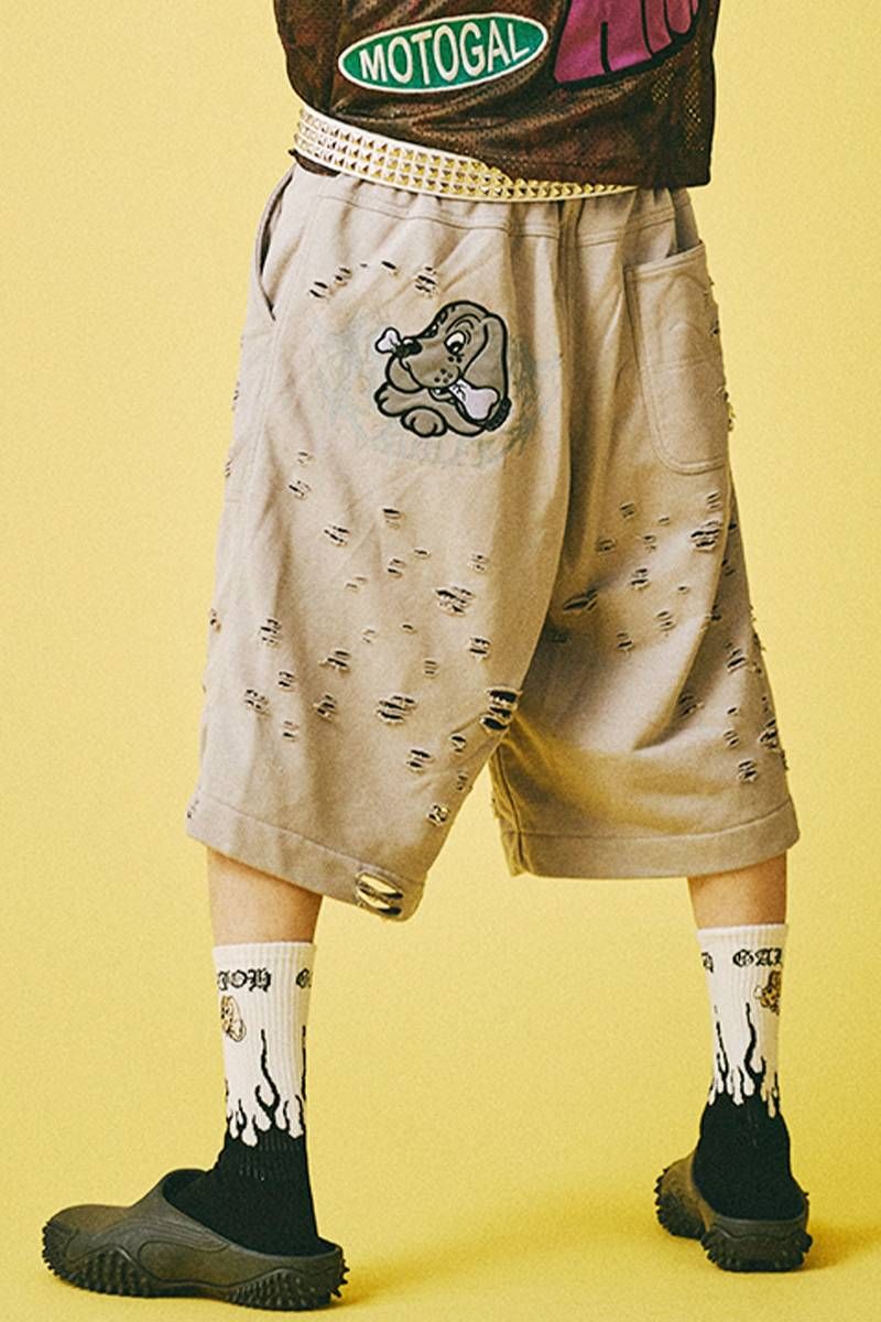 GALFY (ガルフィー) 病みに溶かされし大ダメージジョーツ - Ash｜GEKIROCK CLOTHING