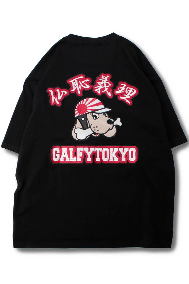 GALFY (ガルフィー) 仏恥責務Tee - Black
