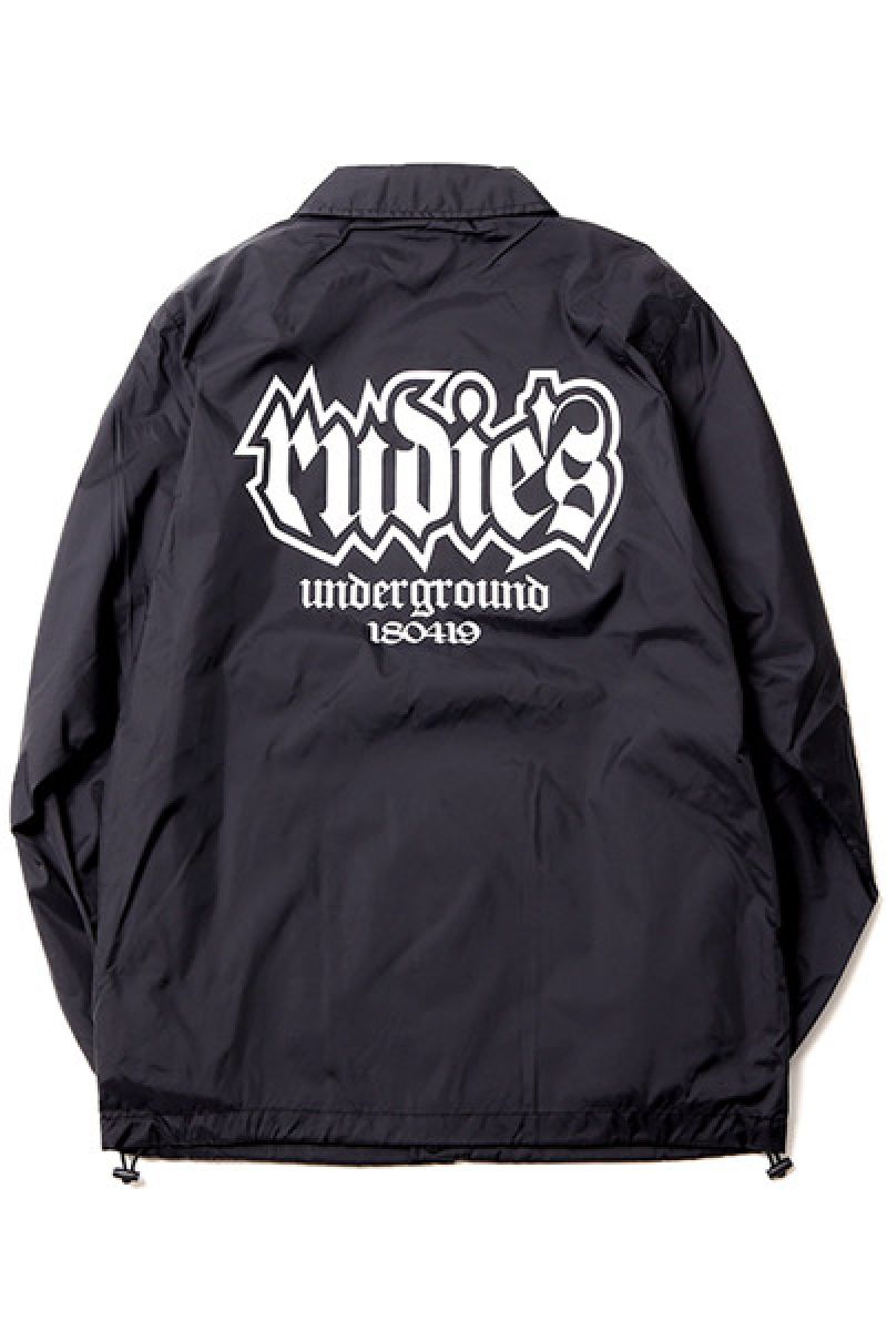 RUDIE'S (ルーディーズ) SPARK COACH JACKET BLACK｜GEKIROCK CLOTHING