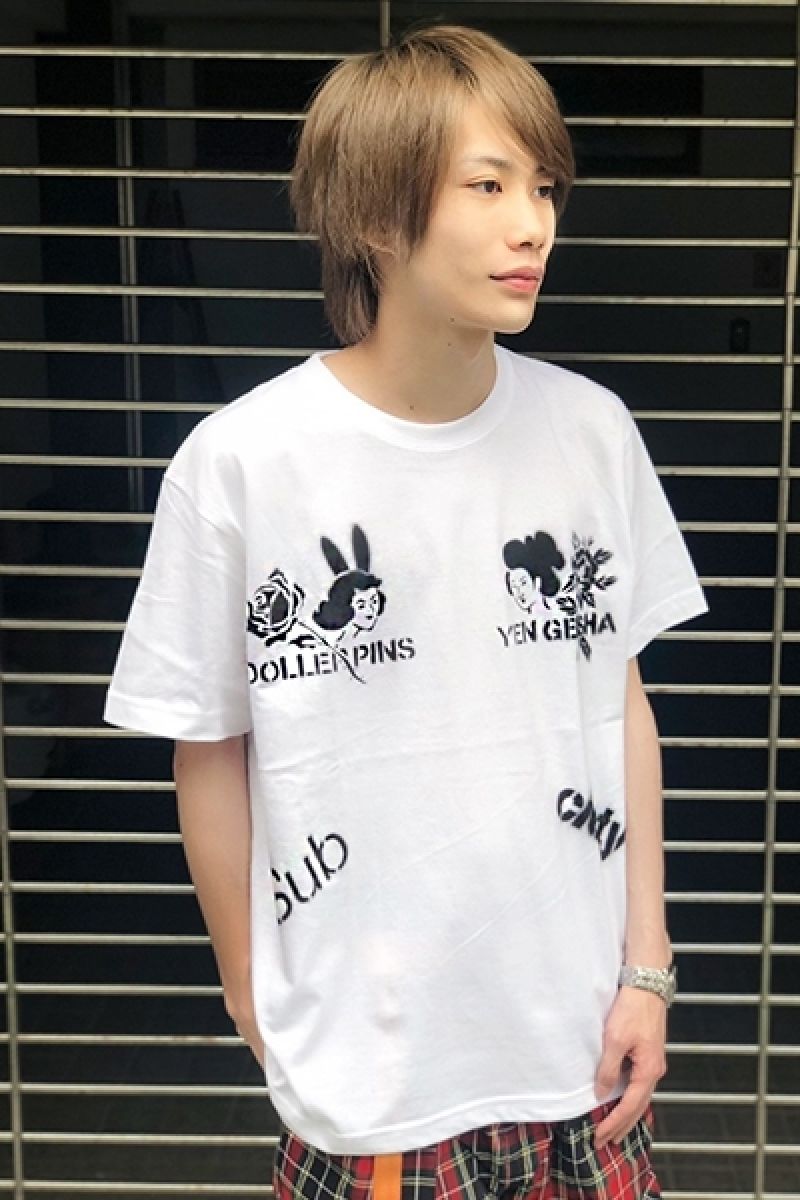 Subciety (サブサエティ) SUKA SOUVENIR S/S WHITE｜GEKIROCK CLOTHING